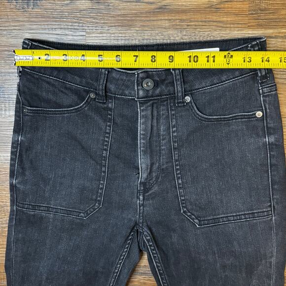 Anthropologie Pilcro and the Letterpress Ankle zip high-rise denim legging SZ 28 - Picture 6 of 13